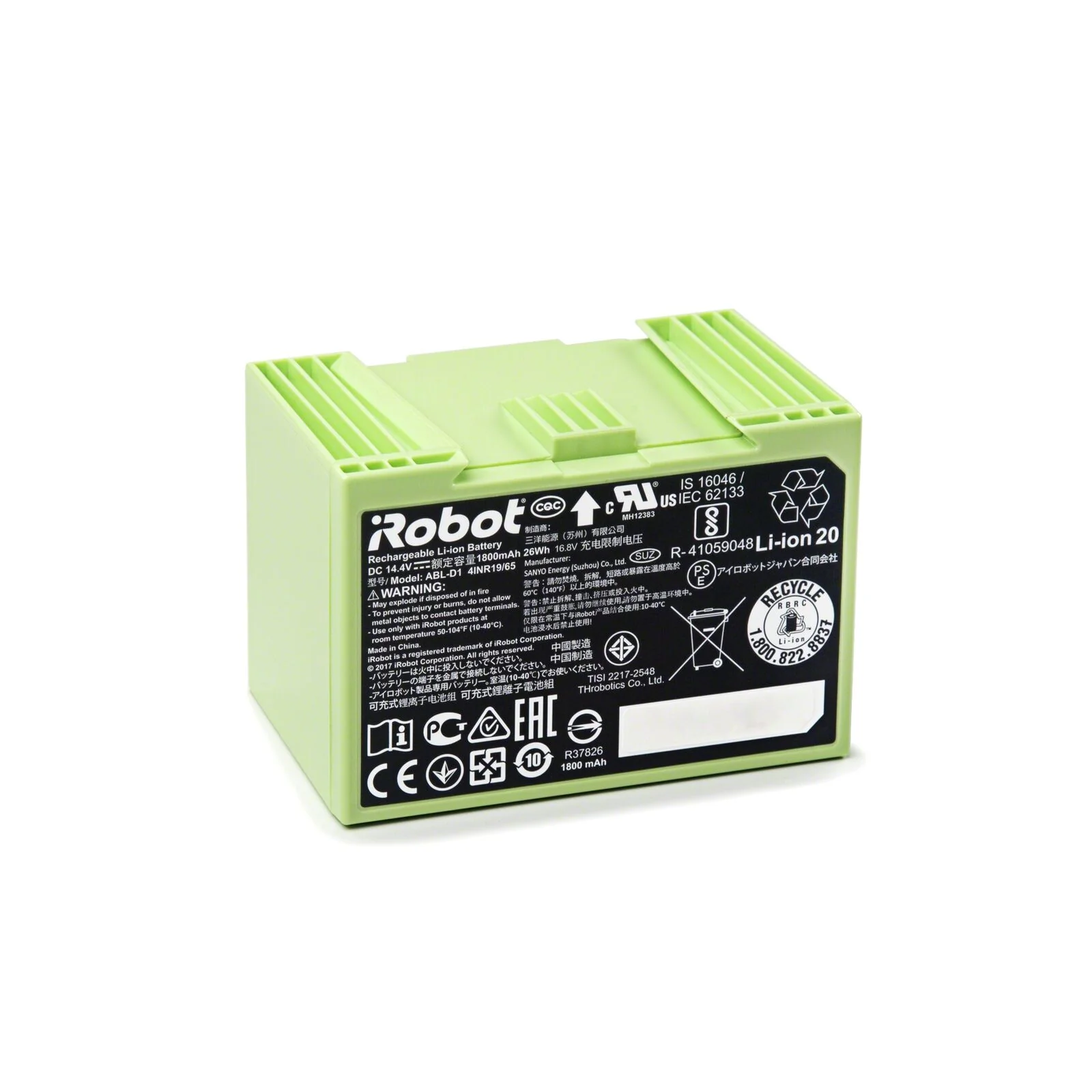 Akku Roomba® e-, i-sarjalle ja Roomba® j7/j7+ − 1.850 mAh