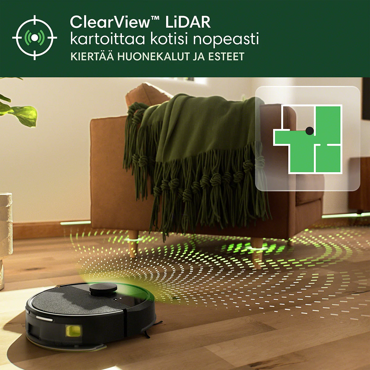 Roomba® 105 Combo -robotti + AutoEmpty™-telakka - Image 6