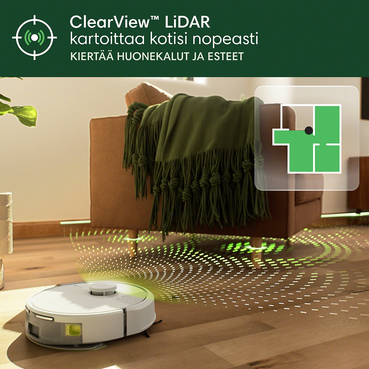 Roomba® 105 Combo -robotti + AutoEmpty™-telakka - Image 6