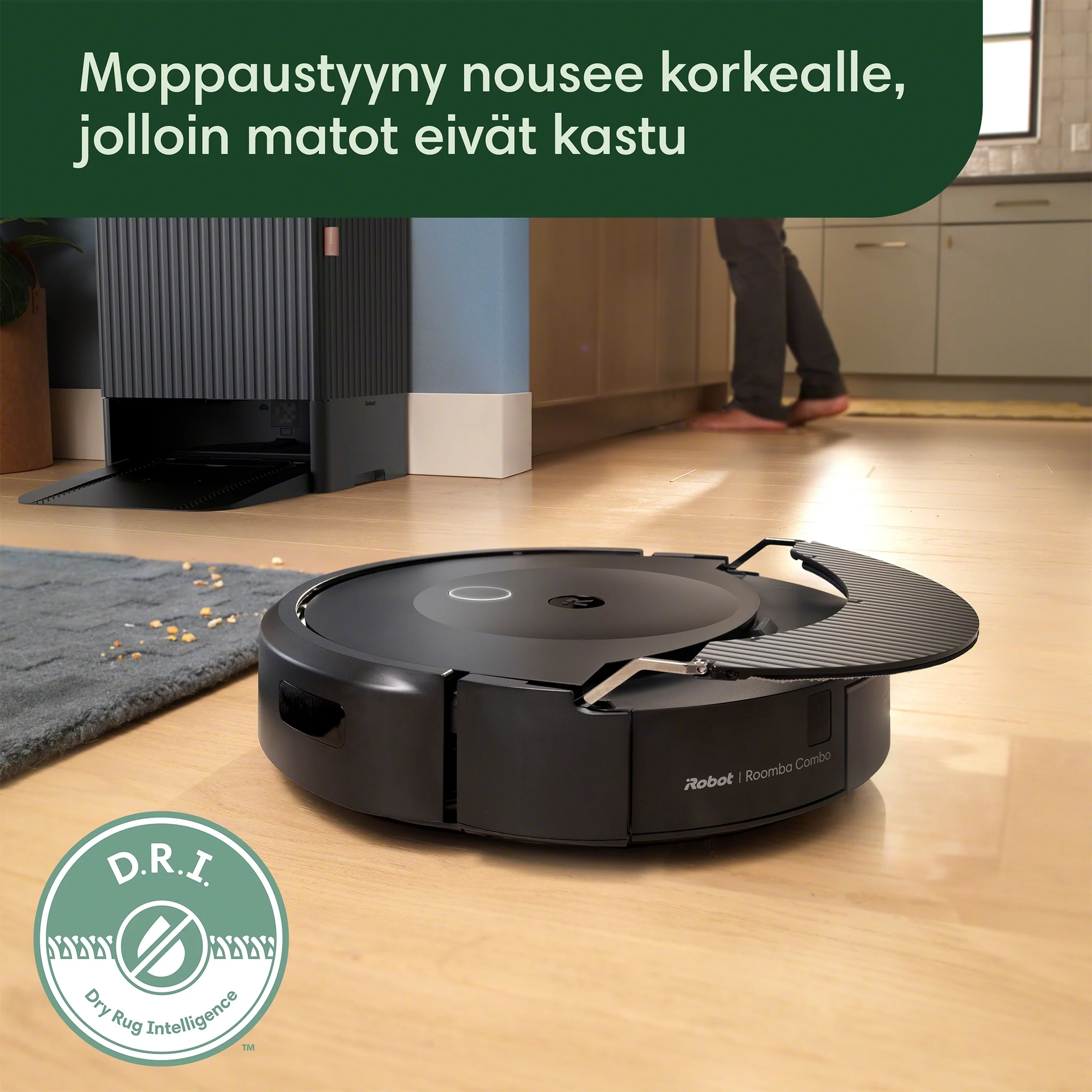 Roomba Combo® 10 Max robotti + AutoWash™ -telakka - Image 6