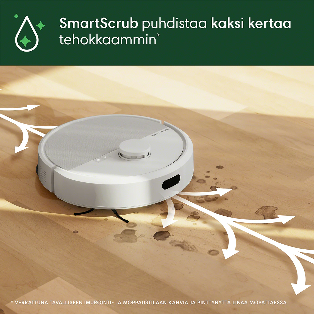 Roomba® Plus 405 Combo -robotti + AutoWash™-telakka - Image 4
