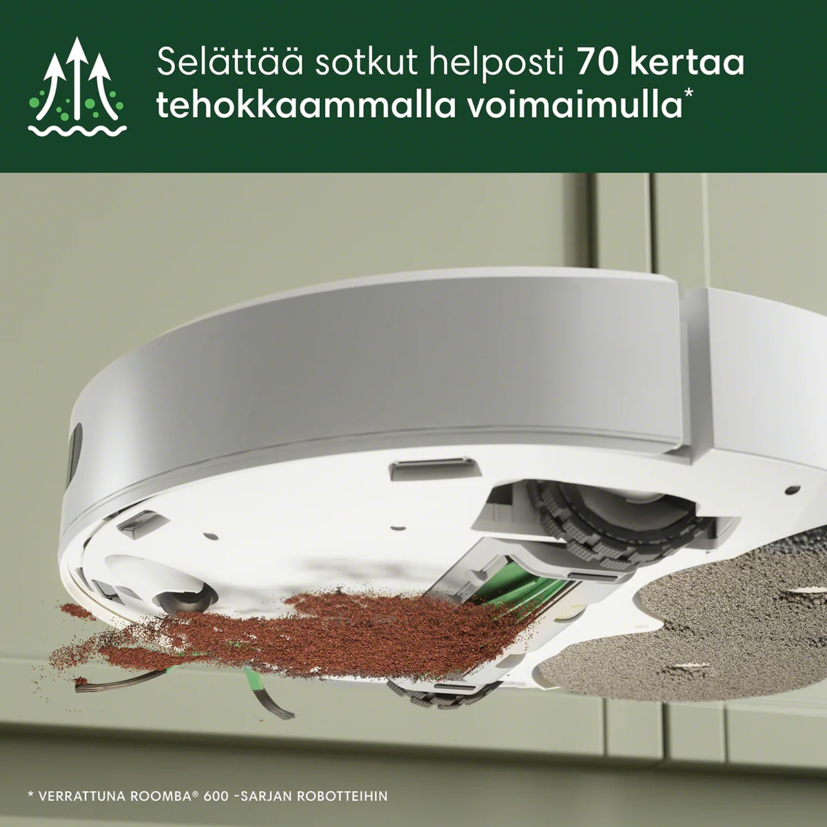Roomba® Plus 405 Combo -robotti + AutoWash™-telakka - Image 5