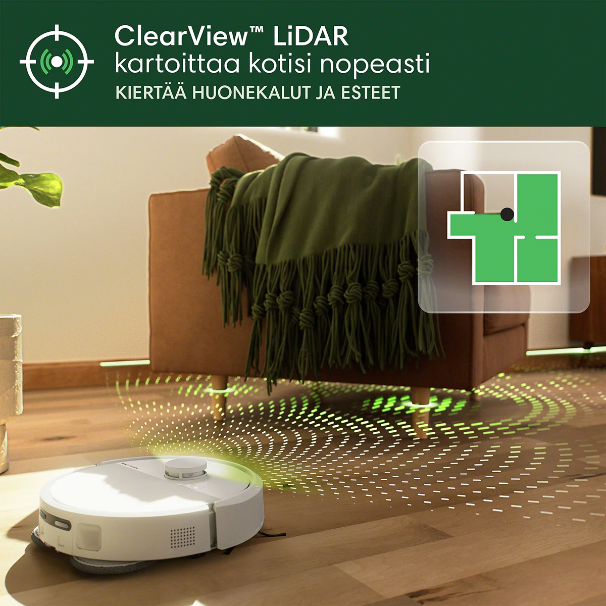 Roomba® Plus 405 Combo -robotti + AutoWash™-telakka - Image 6