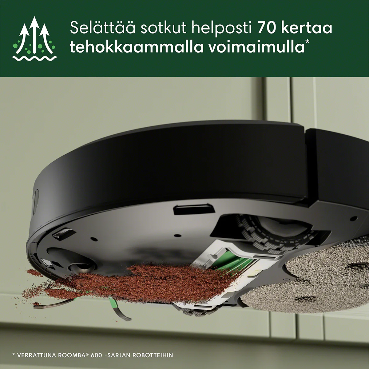 Roomba® Plus 405 Combo -robotti + AutoWash™-telakka - Image 5