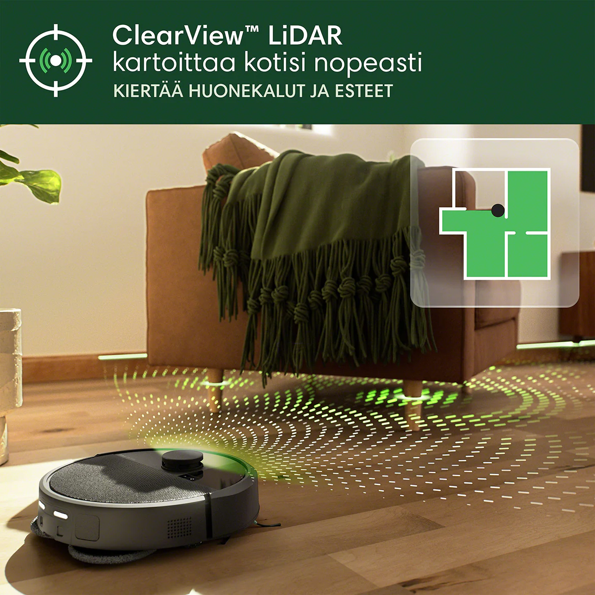 Roomba® Plus 405 Combo -robotti + AutoWash™-telakka - Image 6
