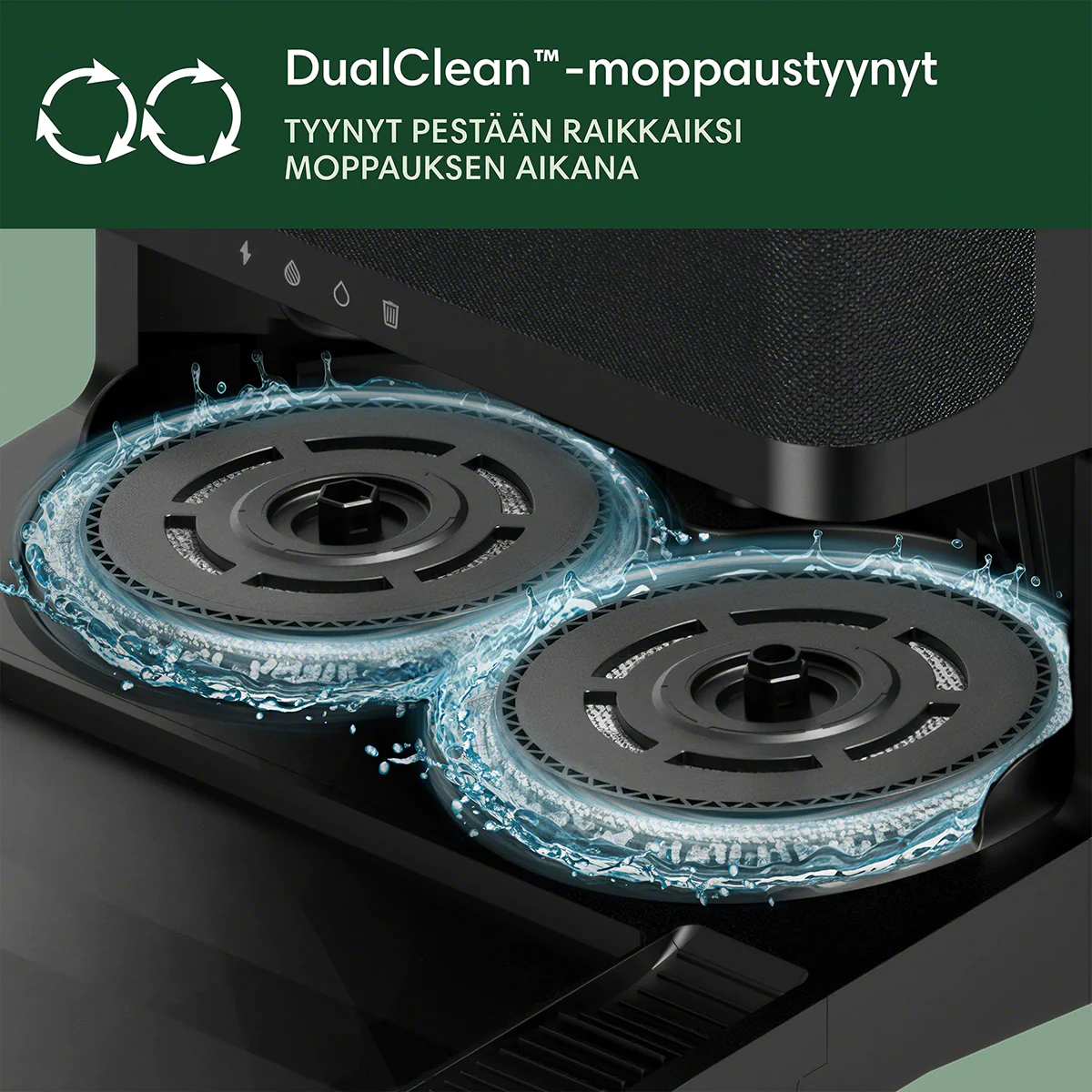 Roomba® Plus 405 Combo -robotti + AutoWash™-telakka - Image 8